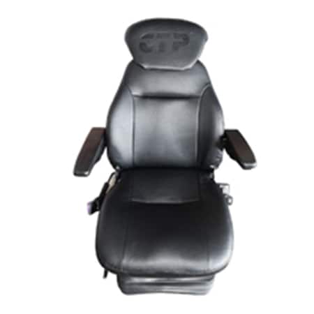 Aftermarket CTP906H Seat Assembly w/ Armrest Headrest for Several Fits Caterpillar Fits CAT SEQ90-0091